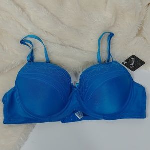 Nines Blue Floral lace Bra